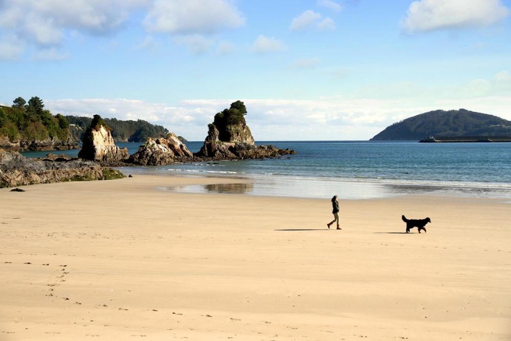 Apt. P/4 En La Playa De Viveiro Dış mekan fotoğraf
