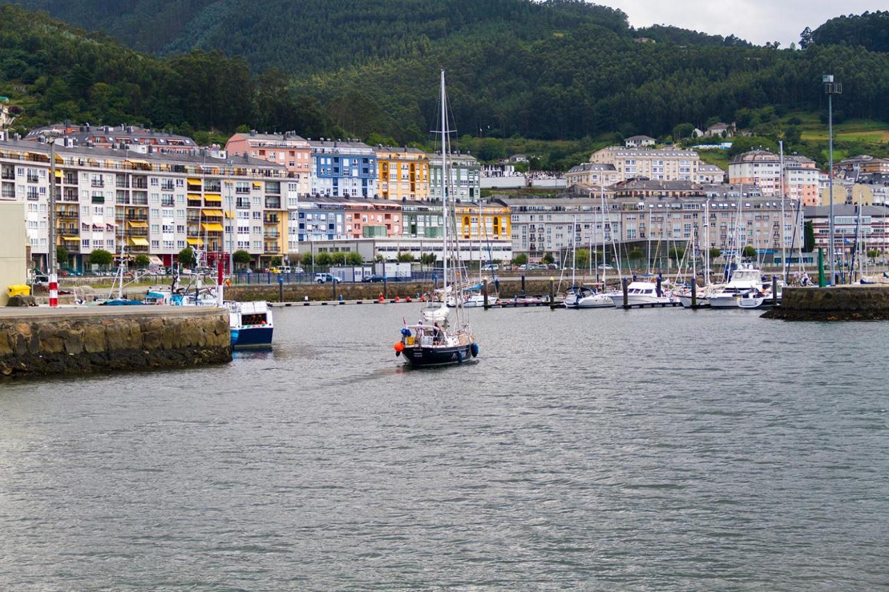 Apt. P/4 En La Playa De Viveiro Dış mekan fotoğraf