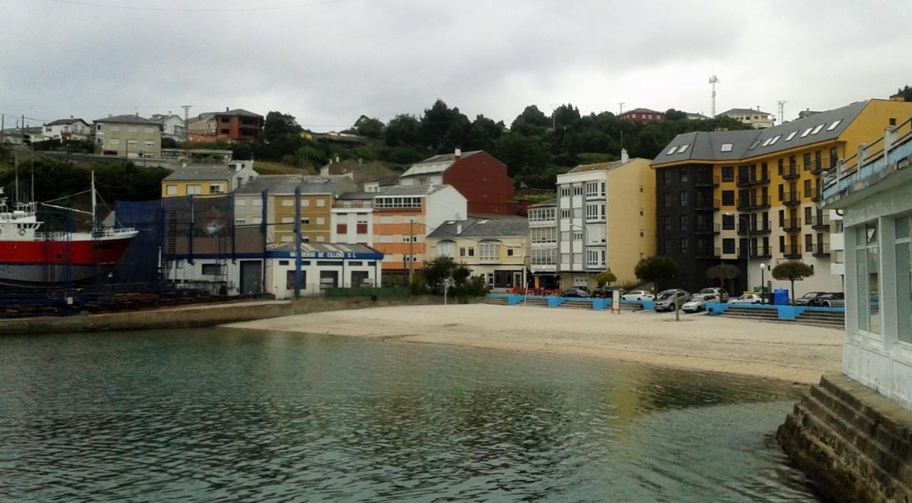 Apt. P/4 En La Playa De Viveiro Dış mekan fotoğraf